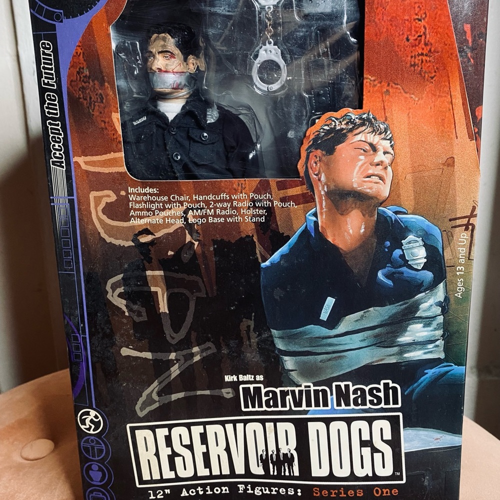 Reservoir dogs 12” action figure series one Marvin nash